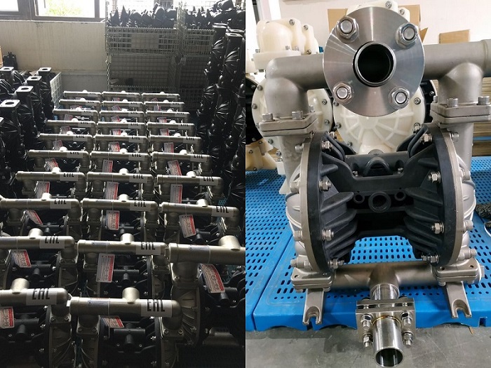 DEFU Stainless Steel 316 Diaphragm Pump Shipped to Russia