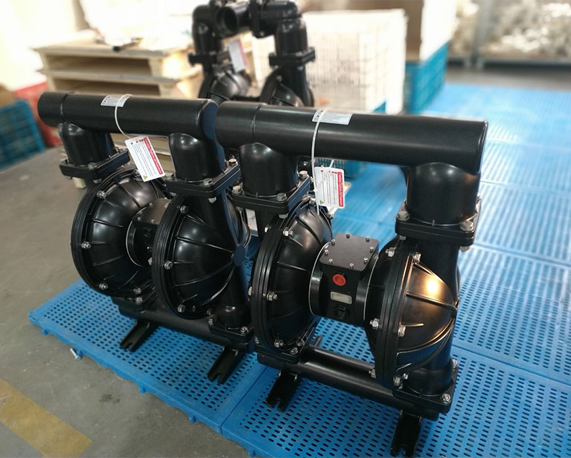 Sharing Our Aluminum Alloy AOK80 Diaphragm Pump Latest Shipment